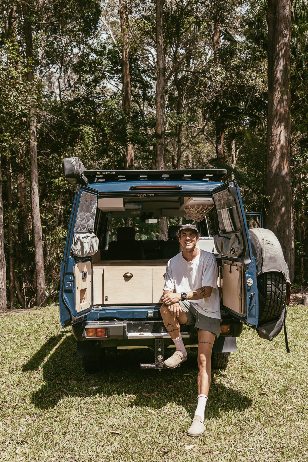 Jono, qualified carpenter and van conversion builder